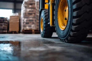 Llantas desgastadas para montacargas en Toluca